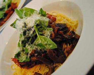 Pasta mit Auberginen