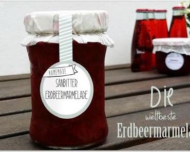 Sanbitter-Erdbeermarmelade + Goodie