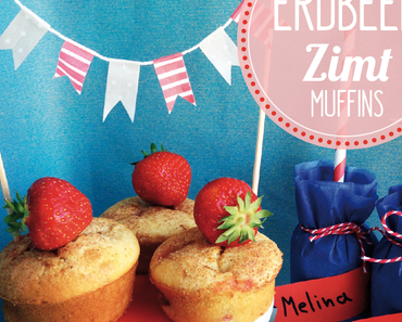Erdbeer-Zimt-Muffins