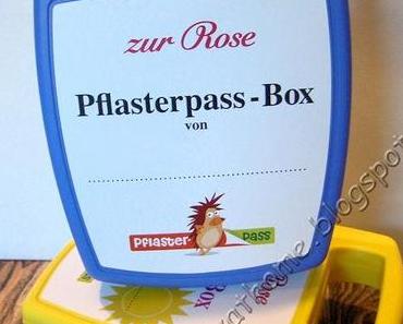 Pflasterpass - eine Box zum lernen und Spass haben