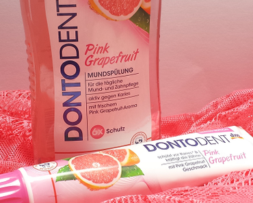 [NEU] Review: Limited Edition: Dontodent - Pink Grapefruit Zahnpasta & Mundwasser