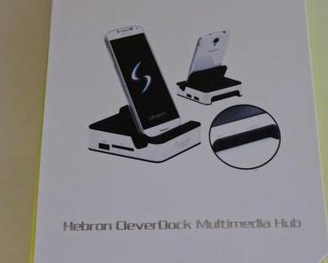 Hebron CleverDock Multimedia Hub von LEICKE . Dockingstation für Samsung Galaxy S4     -  Gastautorin