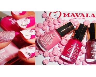 Mavala Nail Color  "Pink Set" - Riga - VegasPink - Quartz Rock