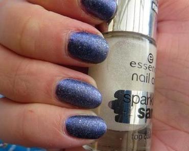 [NotD] essence nail art sparkle + sand top coat - 24 i feel gritty! (essence Neuheiten)