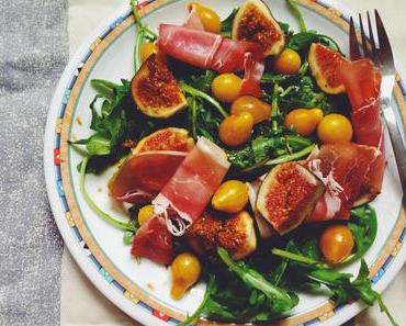 Eine Handvoll Glück: Tomaten-Feigen Salat