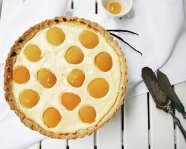 eine Aprikosen-Quark Tarte für ein bisschen Spätsommer-Feeling