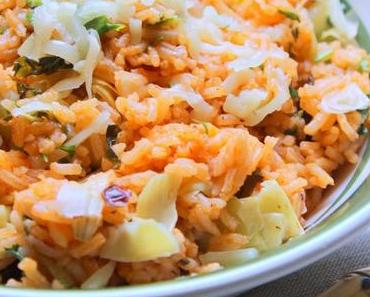 Zeytinli Meze Pilavi / Mezze-Reis mit Oliven