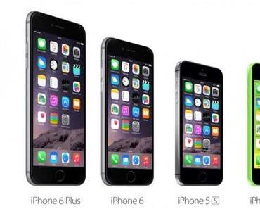 iPhone 6 und iPhone 6 Plus erscheinen am 19. September