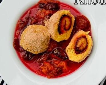 meine allerersten Zwetschgenknödel