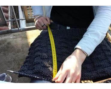 Herrenweste 2.0 – Das Rückenteil ist fertig