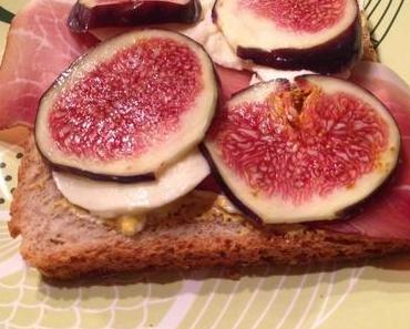 Feigen-Ziegenkäse-Toast