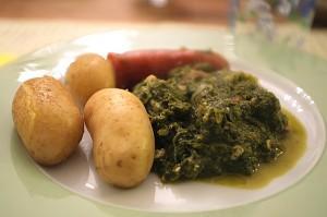 Grünkohl mit Pinkel