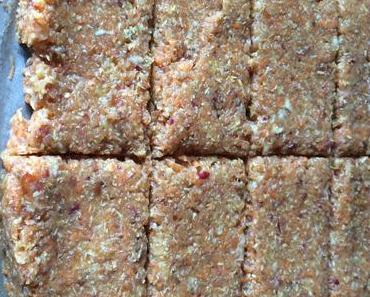 Obstriegel zum Mitnehmen…. Glutenfrei, Laktosefrei und Eifrei