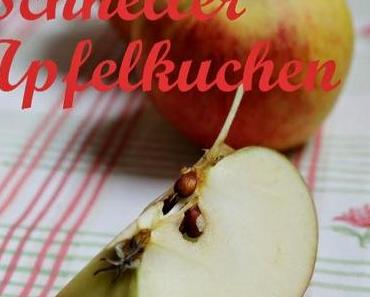 Ich back's mir: Oma's schneller Apfelkuchen