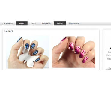Neue bzw. aktualisierte Blogseiten (Nailart, Nailpolish & Looks)