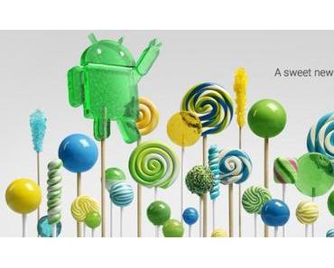 Android 5.0 hat nun einen Namen : Android Lollipop veröffentlicht