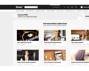 Mein Weg zu einem Logo und die Begegnung mit Fiverr.com