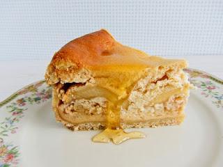 Bratapfelkäsekuchen