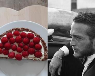 Tarte with Hanuta & Raspberries