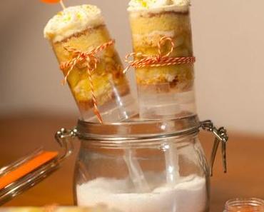 Halloween Apfelkuchen Push Pops