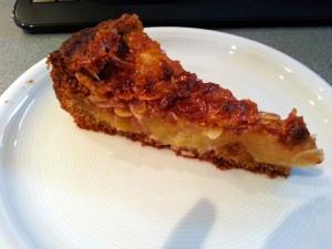 Einfach himmlisch: Apfelkuchen mit Mandeldecke