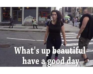 Eine Frau spaziert 10 Stunden durch New York und wird über 100x angemacht