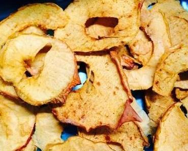 November-Zvieri: Zimt-Apfel-Chips
