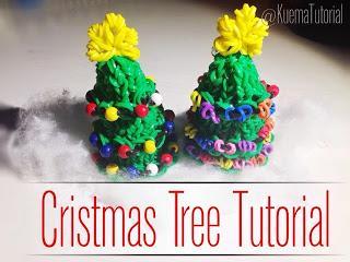 Rainbow Loom 3D Weihnachtsbaum /3D Christmas Tree