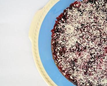 Süße Pause: Fluffiger Käsekuchen mit Cranberries