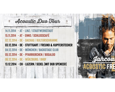 Jahcoustix veröffentlicht sein Acoustic Frequency Album und geht auf Acoustic Duo Tour