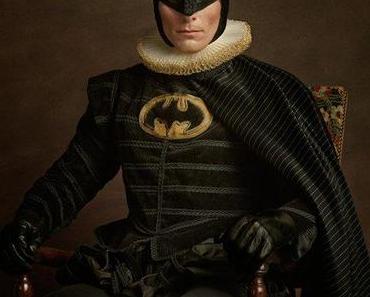 Superhelden Porträts im Stile des 16. Jahrhunderts