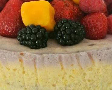 Mango - Waldbeeren Mousse Torte