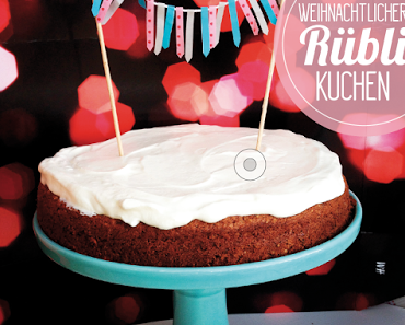 Weihnachtlicher Rüblikuchen