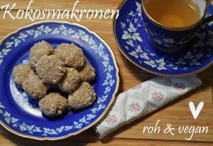 Makronen roh & vegan