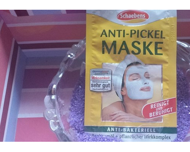 Review: Schaebens - Anti-Pickel Maske