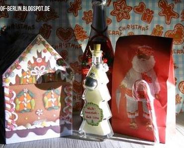[creates...] Gift Ideas #4 - White Chocolate Liquor & Cookies für Parents and Grandparents