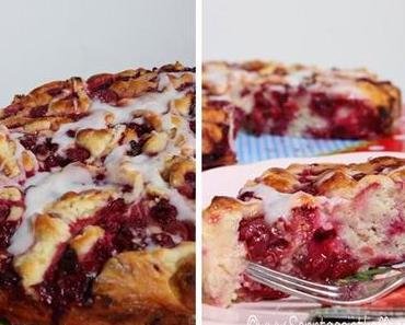 Kirsch-Strudelkuchen mit Zimtguss aus dem Lecker Bakery