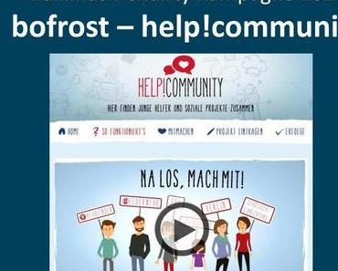 Mach mit und unterstütze das Charity-Projekt ,, bofrost help!community,,