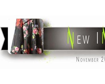 NEW IN [NOVEMBER]