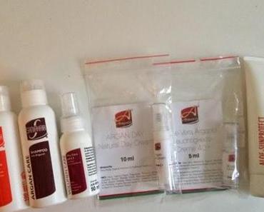 ARGANSAN Eye Care Review & Neuzugänge - SaniaHair Shampoo/Sprühkur und
SaniaSkin Sonnenschutz