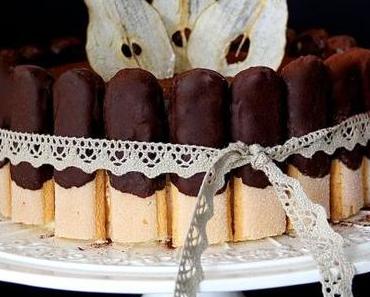 Birnen-Tiramisu-Charlotte