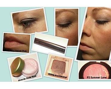 Tages-Make-Up mit Drogerie-Produkten