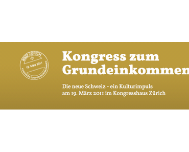 Kongress zum Grundeinkommen in Zürich