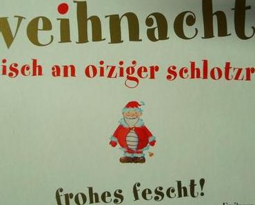 Frohes Fest und ein fulminantes Gelage