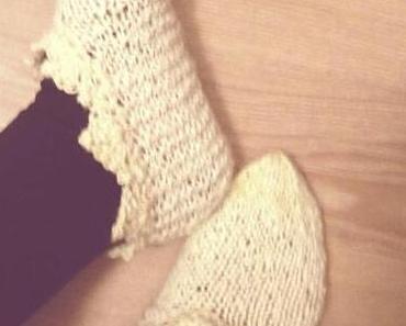 Weihnachtsgeschenk: Hausschuhe aus Schafwolle