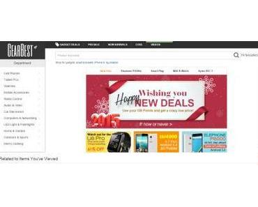 GearBest Gadgets Shop Erfahrung und Bewertung