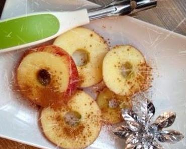 Winterliche Apfelringe für Groß und Klein