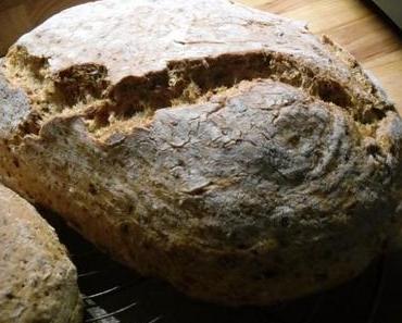 Kürbisbrot  - mit Sauerteig und frischem Kürbis -
