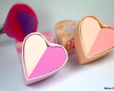 REVIEW: Heart-Brush + Heart-Blushes aus der ESSENCE Trend Edition "Like An Unforgettable Kiss"