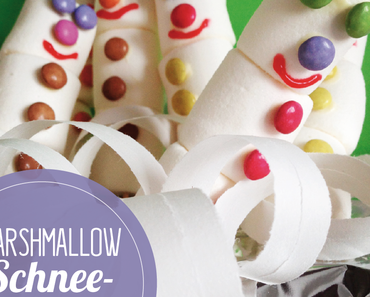 Marshmallow Schneemänner